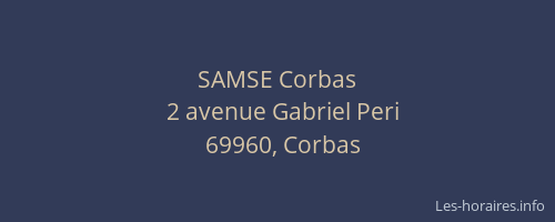 SAMSE Corbas