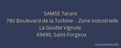 SAMSE Tarare