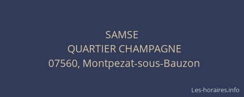 SAMSE