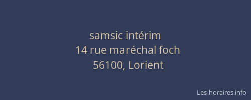 samsic intérim