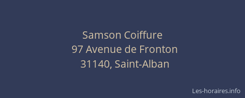 Samson Coiffure