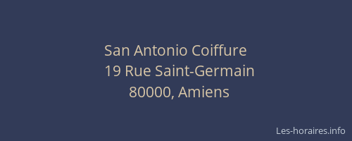 San Antonio Coiffure