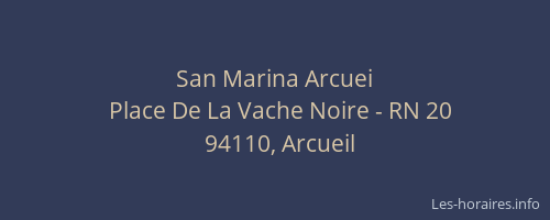 San Marina Arcuei