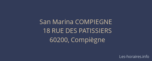 San Marina COMPIEGNE
