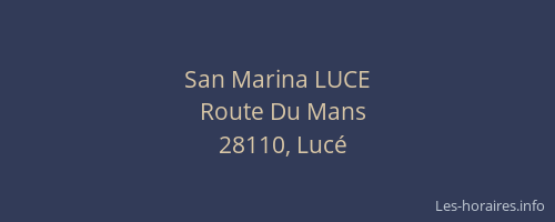 San Marina LUCE