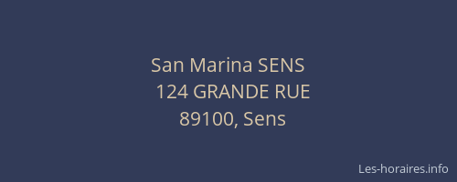 San Marina SENS