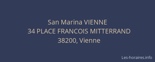San Marina VIENNE