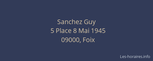 Sanchez Guy