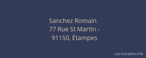 Sanchez Romain