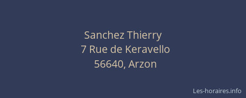 Sanchez Thierry