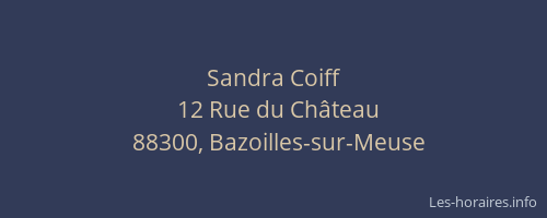 Sandra Coiff