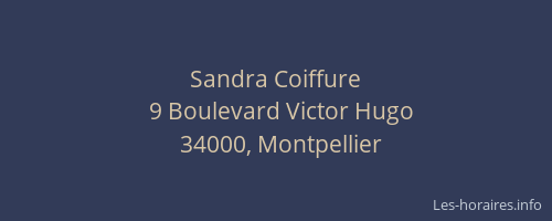 Sandra Coiffure