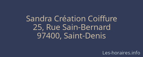 Sandra Création Coiffure