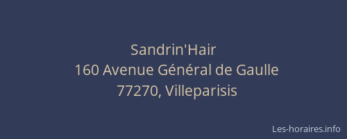Sandrin'Hair