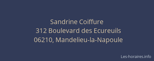 Sandrine Coiffure