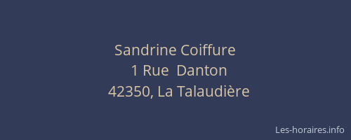 Sandrine Coiffure