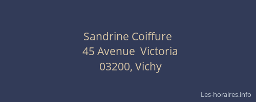 Sandrine Coiffure