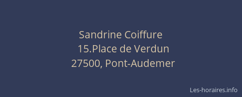 Sandrine Coiffure