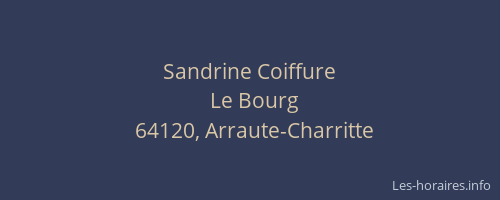 Sandrine Coiffure