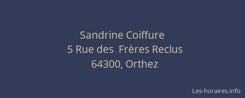 Sandrine Coiffure