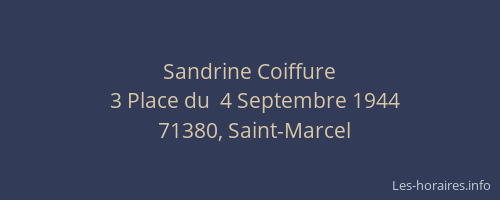 Sandrine Coiffure