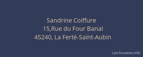 Sandrine Coiffure