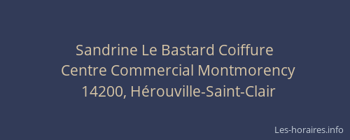 Sandrine Le Bastard Coiffure