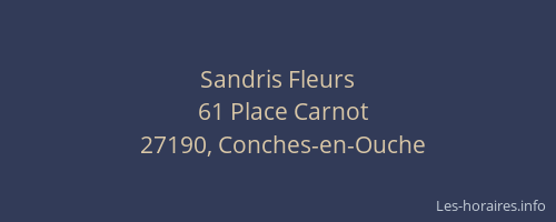 Sandris Fleurs