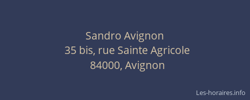 Sandro Avignon