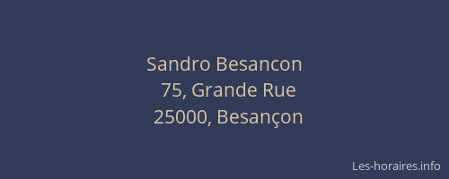 Sandro Besancon
