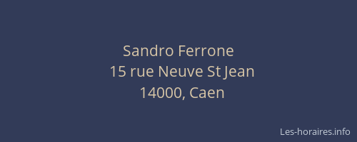 Sandro Ferrone