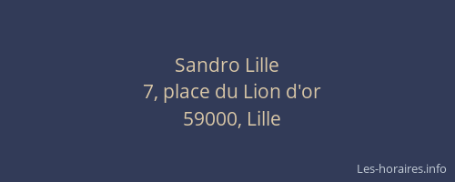 Sandro Lille