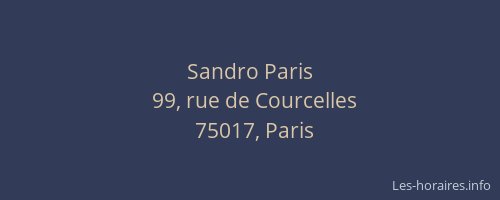 Sandro Paris