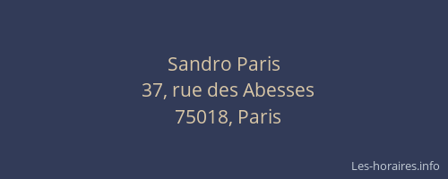 Sandro Paris