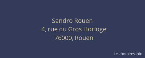 Sandro Rouen