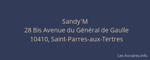 Sandy'M