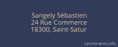 Sangely Sébastien