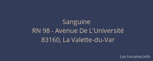 Sanguine