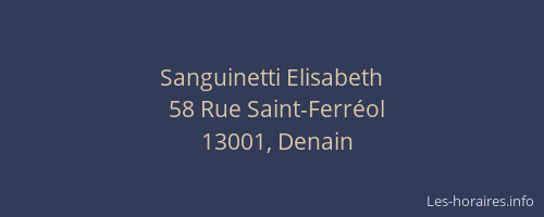 Sanguinetti Elisabeth