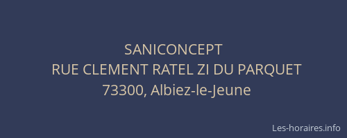 SANICONCEPT