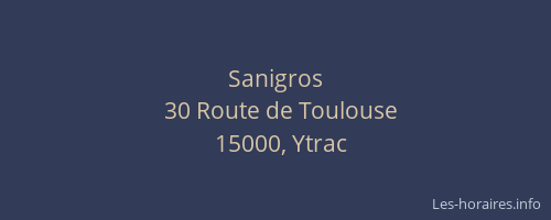 Sanigros