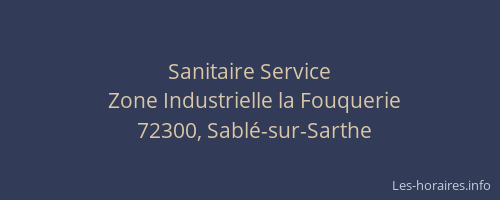 Sanitaire Service