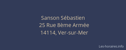 Sanson Sébastien
