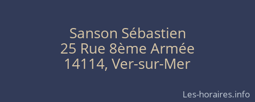 Sanson Sébastien