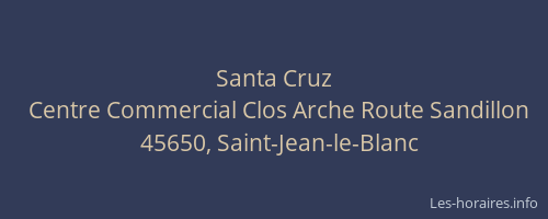 Santa Cruz