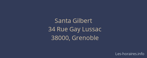 Santa Gilbert