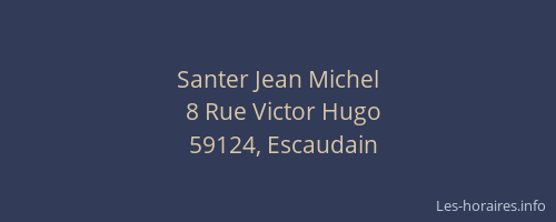 Santer Jean Michel