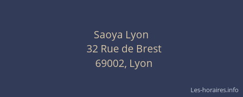 Saoya Lyon