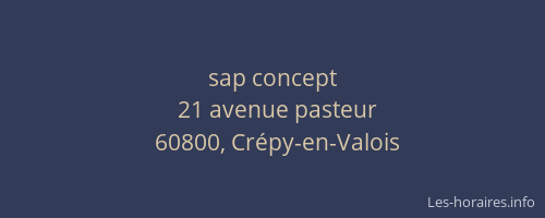 sap concept