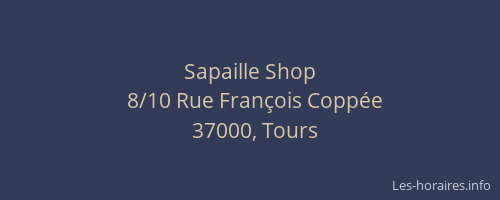 Sapaille Shop